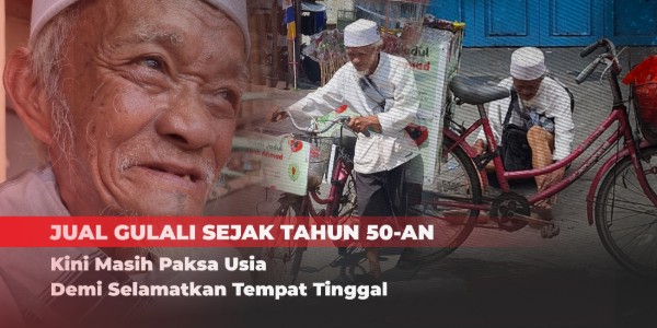 Di Masa Tua, Abah Ahmad Sholeh Masih Berjuang demi Bertahan Hidup