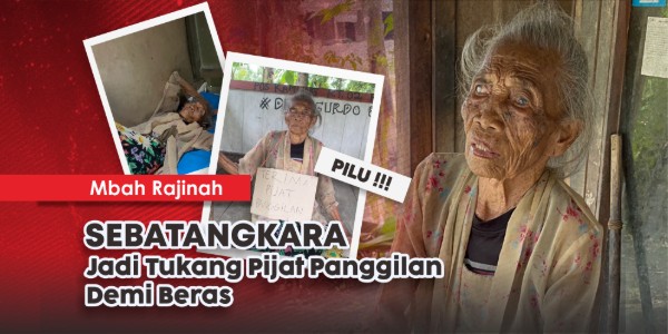 Bantu Mbah Rajinah, Lansia 90 Tahun yang Masih Memijat Demi Hidup