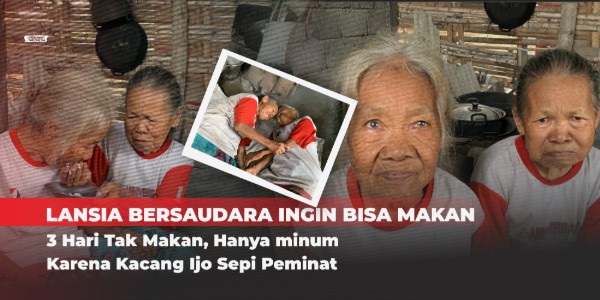Lansia Tahan Lapar 3 Hari Karena Dagangan Tak Laku