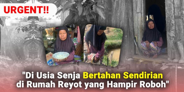 Bantu Mbah Wahalimo Berjuang Demi Bertahan Hidup dan Miliki Rumah Layak