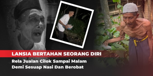 Bantu Kakek Penjual Cilok Keliling Untuk Hidup Lebih Layak