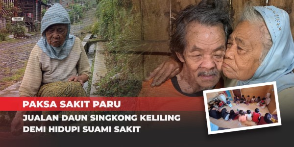 Bantu Lansia Tahan Lapar 3 Hari Karena Dagangan Tak Laku