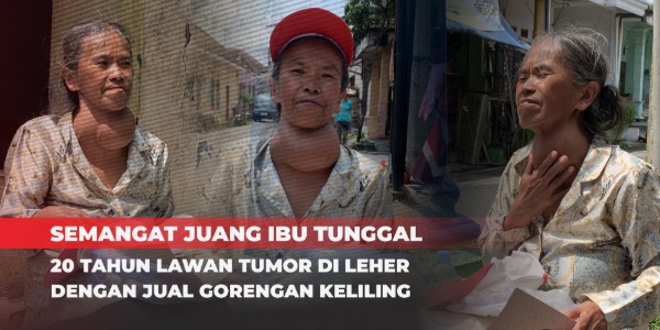 Tahan Sakit tuk Tetap Berjualan, Demi Sepiring Nasi