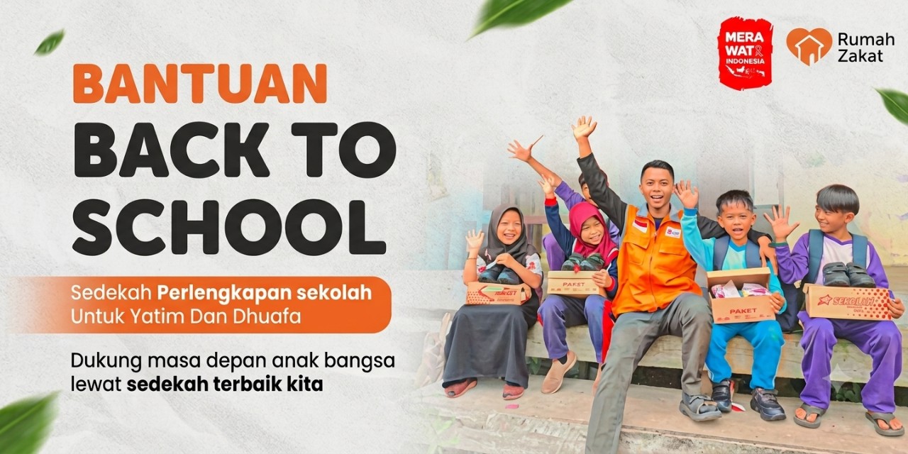 Setitik Harapan di Atas Seragam Usang: Bantuan Pendidikan 100 Anak Yatim Dhuafa