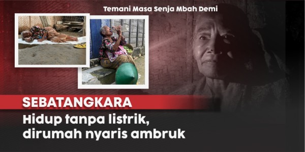 Hidup Sebatang Kara, Mbah Demi Sering Tak Makan Sehari Penuh
