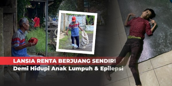 Suara Radio Jadi Teman Wati Saat Abah Sarkim Cari Rongsok