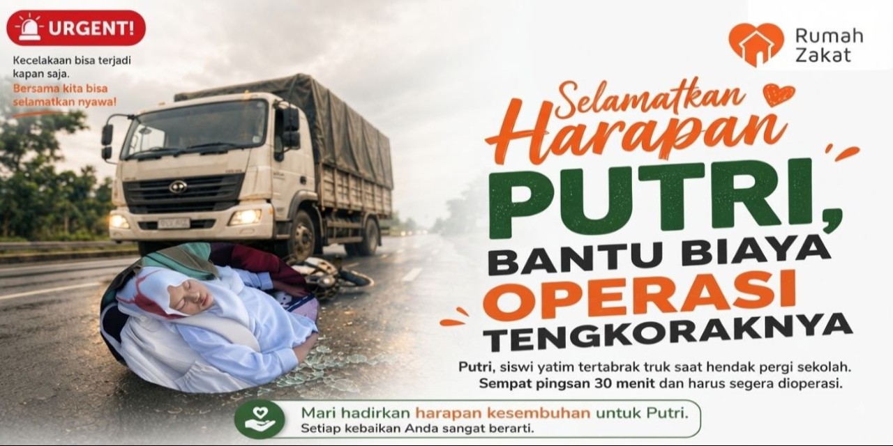 URGENT, BANTU PUTRI SANTRI YATIM YANG BUTUH OPERASI SEGERA