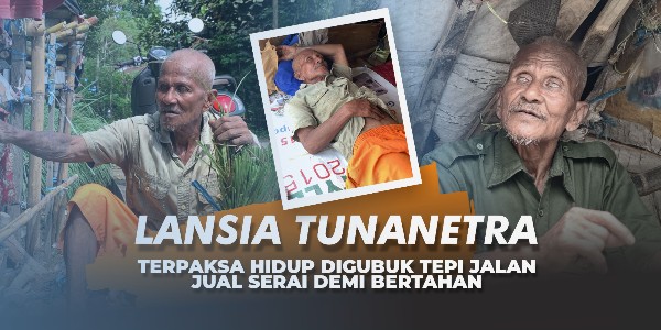 30 Tahun Hidup dalam Gelap, Mbah Suyono Bertahan dengan Rp5.000